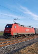 Als Zugmaschine des Northeimer ist die 152 089-9 am Sonntagnachmittag angetreten den Zug nach Niedersachsen zu ziehen.