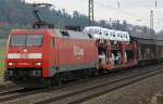 152 026-1 mit GZ bei Fulda am 07.11.2009