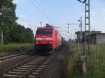 Am 28.06.2012 kam 152 004 mit einem Kalizug durch Borstel (bei Stendal) in Richtung Wittenberge unterwegs.