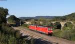  152 166-5 und 185 120-3 als T bei Rottweil 8.9.12