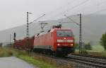 152 030-3 am 18.09.13 mit einen gemischten Gterzug Richtung Wrzburg.