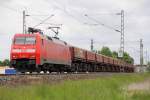 152 045-1 DB Schenker bei Reundorf am 15.05.2014.