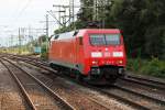 152 094-9 am 13.08.2014 als Tfzf in Hamburg Harburg und fuhr Richtung Hafen.