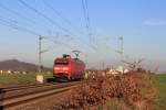 152 084-0 DBSR bei Bad Staffelstein am 07.12.2015.