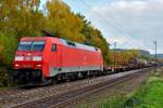 152 102-0 mit gem. Güterzug durch Bonn-Beuel - 23.10.2015
