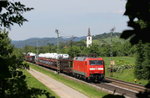 152 015-4 mit dem EZ 51943 (Mannheim Rbf-Basel Bad Rbf) bei Denzlingen 10.6.16