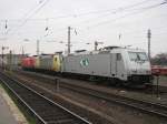 Ein kleiner Teil der E-LOK Familie der ITL 185 562-6 ,152 902-3und ein BB Taurus 1116 234-4 wahrscheinlich von ITL angemietet am Bahnhof Dresden-Neustadt.8.04.07