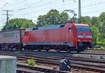 152 170-7 Containerzug durch Koblenz-Lützel - 19.07.2016