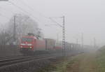 152 158-2 mit einem KV Zug bei Kolmarsreute 16.12.16