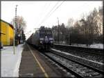 152-134  Albatrosexpress  am Autozug im Bahnhof Mausheim.(KBS 880)