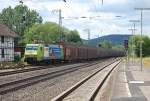 152 005-5 (Claas) mit CSQ 60081 Brmerhaven Kaiserhafen - Sindelfingen, am 06.07.2010 in Kreiensen