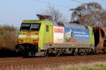 152 005-5  Claas Mhdrescher am 28.03.2012 bei Woltorf Mein 600.