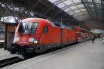 182 022-4 mit ihrem RE nach Dresden im Leipziger Hbf am 04.10.2014