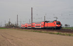 182 019 schob am 03.04.16 eine RB/S2 von Leipzig-Connewitz nach Magdeburg.
