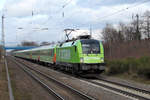 FLIXTRAIN - ES 64 U2-005 auf den Weg nach Köln.