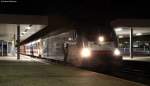 182 572-8 mit dem IC 60478/CNL 478/CNL40478  (Basel SBB/Zrich HB-Duisburg Hbf/Hamburg-Altona/Amsterdam Centraal) in Mannheim Hbf 10.9.11