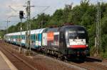 182 526 / ES 64 U2-026 mit dem HKX aus HH-Altona in Kln Stammheim am 03.08.2012