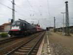 Am 04.05.2014 kam 182 570 mit dem neuen IRE 18598 von Berlin nach Stendal und fuhr weiter über Salzwedel nach Hamburg.