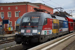 182 016-6 ist am 14.07.16 als RB 52 nach Magdeburg unterwegs gesehen im Bhf.