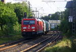 185 319-1 DB kommt mit einem Coilzug aus Genk(B) nach Bochum(D) und kommt aus Richtung