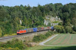 185 151-8 mit dem GA52826 bei Solnhofen, 23.09.2016