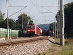 Am 30.08.16 fährt 185 015 mit EZ 51732 von Nürnberg Rbf nach München Nord.