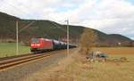 185 179-9 zu sehen am 05.03.19 in Etzelbach.