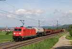 185 231-8 mit dem EZ 51900 (Kornwestheim Rbf-München Nord Rbf) bei Kuchen 23.5.19