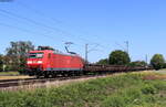 185 122-9 mit dem EZ 45005 (Mannheim Rbf - Chiasso) bei Niederschopfheim 10.6.22