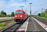 Gemischter Gz mit 185 305-0 durchfährt den Bahnhof Magdeburg-Sudenburg in östlicher Richtung.

🧰 DB Cargo
🕓 21.5.2023 | 12:34 Uhr