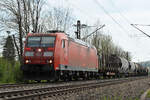 DBC 185 168-2 mit kurzem Mischer bei Uhingen 18.04.2020