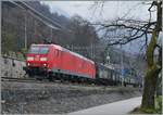 Die DB 185 mag ein recht oft fotografiertes Sujet sein, doch in der Westschweiz sieht man die Lok nicht all zu oft, aber immerhin regelmässig. Sie bespannt jeweils den Novellis  Zug von Sierre nach Göttingen. Hier zeigt sich die Lok mit dem Novellis Zug bei Villeneuve. 

28. Februar 2024