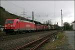 185 230 hat am 19.03.2008 die Aufgabe den 52296 von Finnentrop nach Hagen Gbf zu bringen.