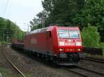 Railion 185 166-6 mit GZ aus Wanne Eickel nach BO Langendreer.(13.05.2008 BO Hamme)