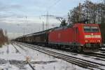 DB 185 097-3 durchfhrt am 24.12.09 Ratingen-Lintorf