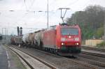 185 191-4 mit FIR 51920 Kornwestheim Rbf - Seelze Rbf, am 8.5.2010 durch Kreiensen