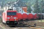 185 262-3 bei der Durchfahrt in Koblenz 11.9.2010