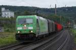 185 389-4 mit dem FIR 51111 von Kln nach Hagen in Wuppertal Steinbeck am 07.09.2010