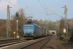 185 525-3 + 185 527 in Eilendorf am 27.03.11