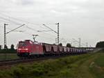 185 306-8 am 17.05.2011 kurz nach Plattling.