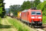 185 038-7 am 28.5.3011 bei Unkel.