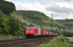 185 317-5 mit einem KV Zug bei Karlstadt 23.6.11