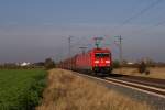 185 397-7 + 185 205-2 mit einem Kohlezug in Neuss-Allerheiligen am 28.10.2011