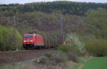 185 380 mit TEC 41930 Linz Stadthafen - Maschen Rbf,am 16.04.2011 bei Freden