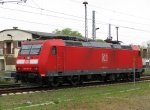 E-Lok 185 075-9 der  DB AG , Wismar Bw [09.05.2010]