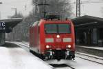 185 011-4 in Recklinghausen 21.1.2013