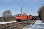 185 247 (91 80 6185 247-4 D-DB) mit Erzzug am 02.03.2013 bei Sengenthal