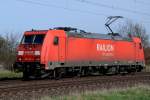 185 253-2 Railion Logistics am 20.04.2013 bei Woltorf