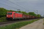 185 403 bei der Einfahrt Bonn-Beuel am 03.05.13!