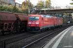 185 365-4 und 185 283-9 fuhren lz am 24.10.13 duch hh-harburg